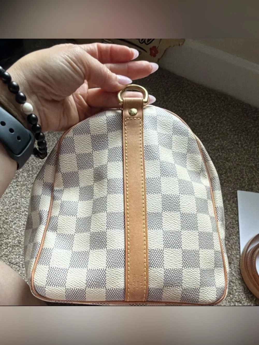 Louis Vuitton Damier Azur Speedy Bandoulière 30 - Picture 9 of 16